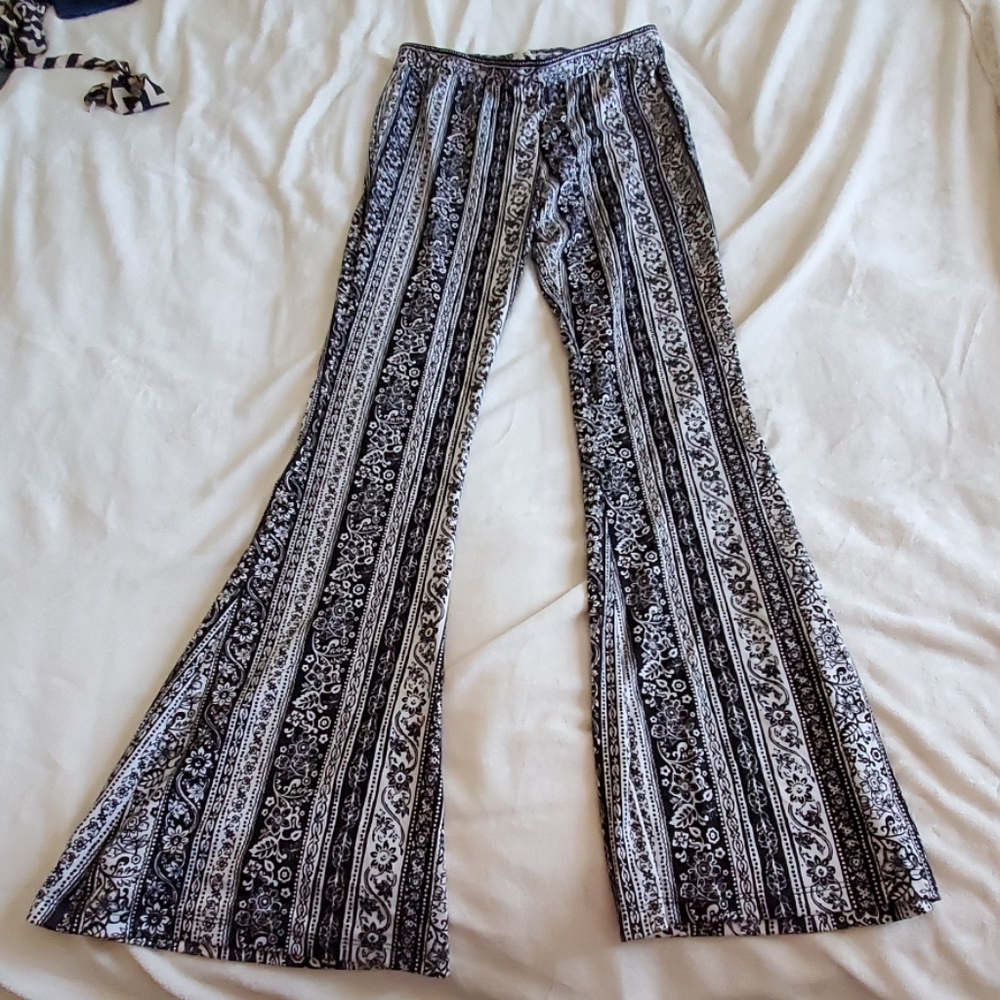 Flare leg pants
